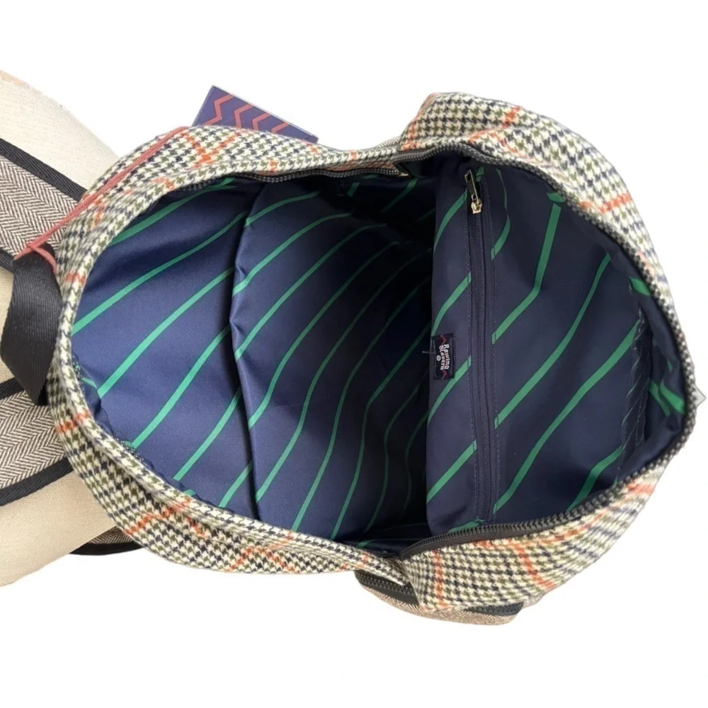 NWT Rowing Blazers x Target Plaid Backpack 17.75